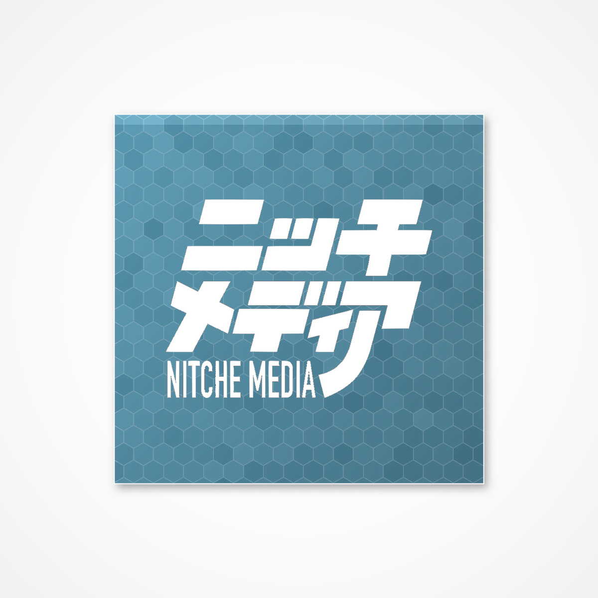 Nitche Media Reflector Logo Sticker