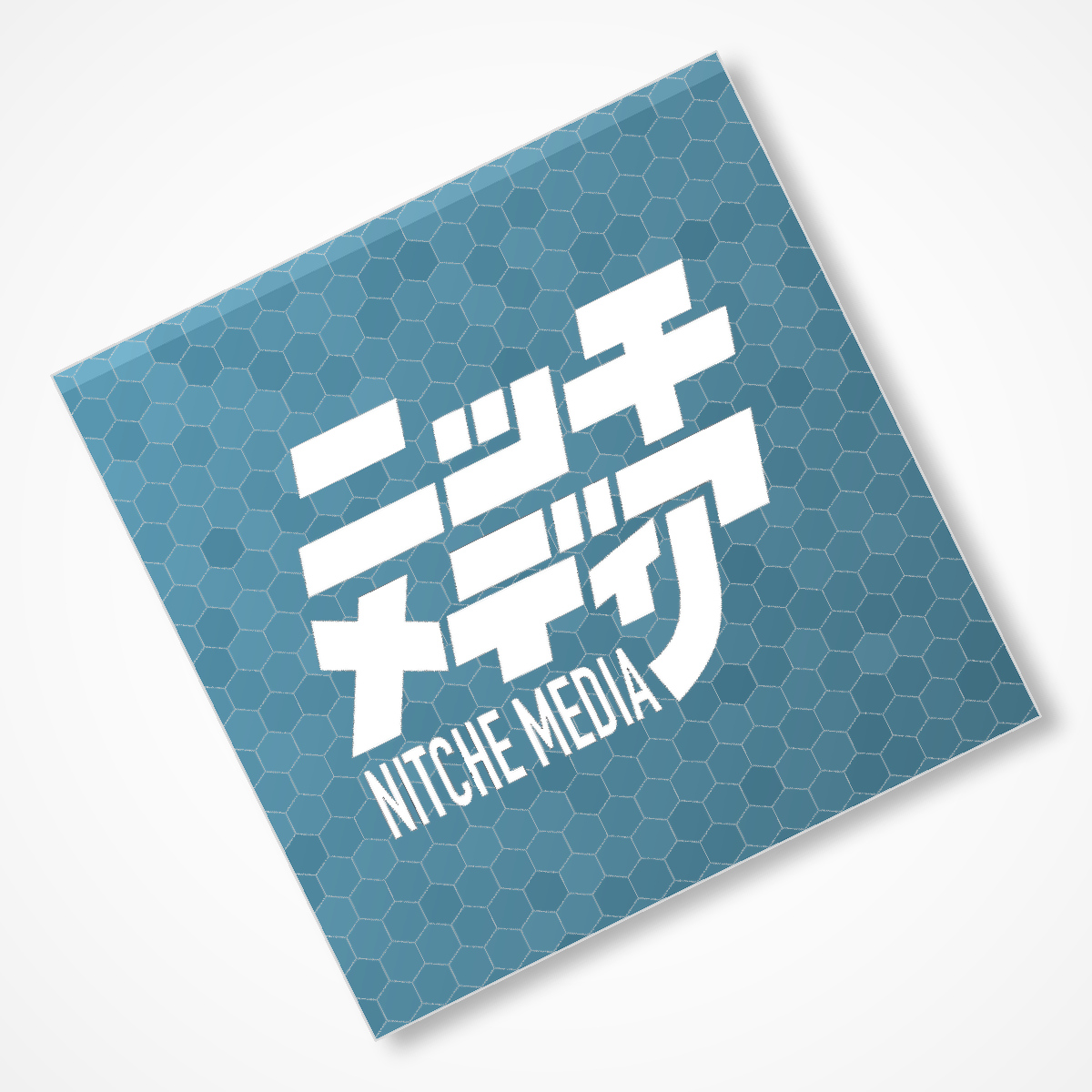 Nitche Media Reflector Logo Sticker 2